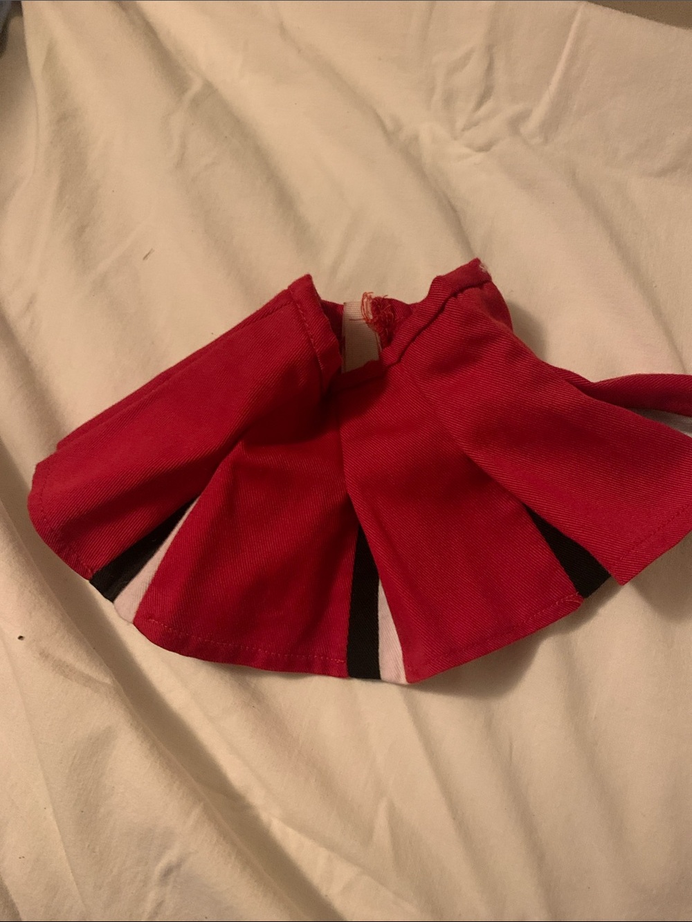 American Girl Pleasant Company 1996 Red Cheerleading Outfit Skirt